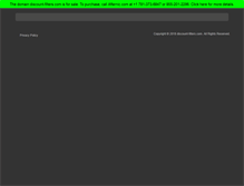 Tablet Screenshot of discount-filters.com